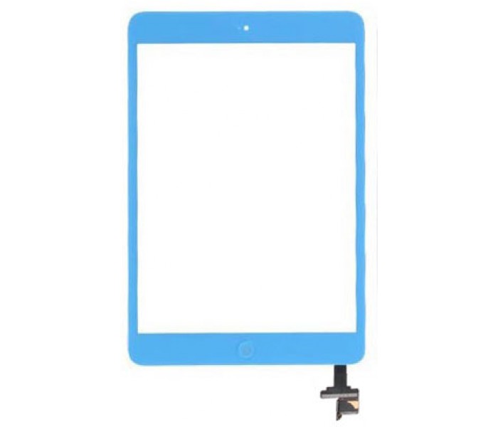 iPad Mini Touch Screen Digitizer with Home Button IC - Blue